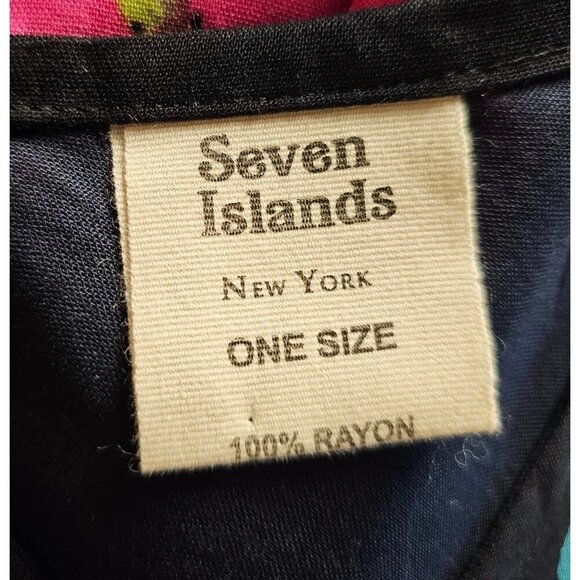 High-Low Leopard Print Momo Summer Dress or Cover Up, One Size fits most - Picture 4 of 4